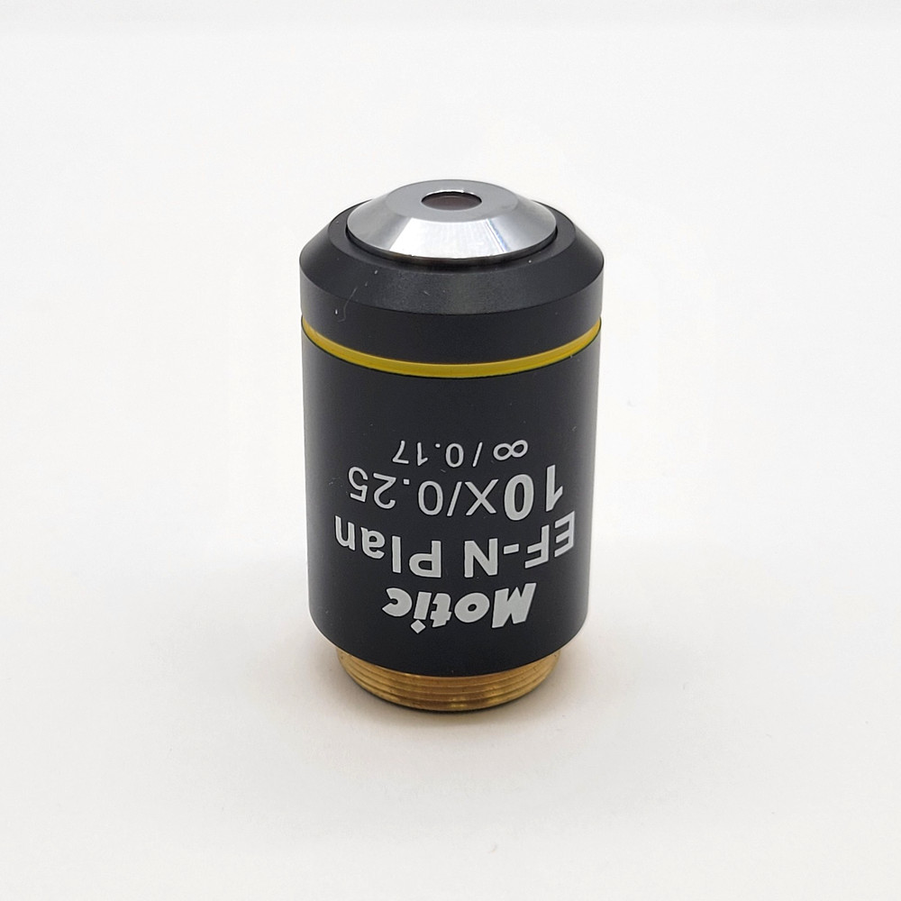 Motic Microscope Objective EF-N Plan 10x ∞/0.17