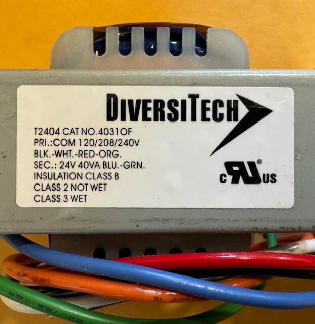 DiversiTech T2404 Transformer 40VA 24V All New- opened boxes