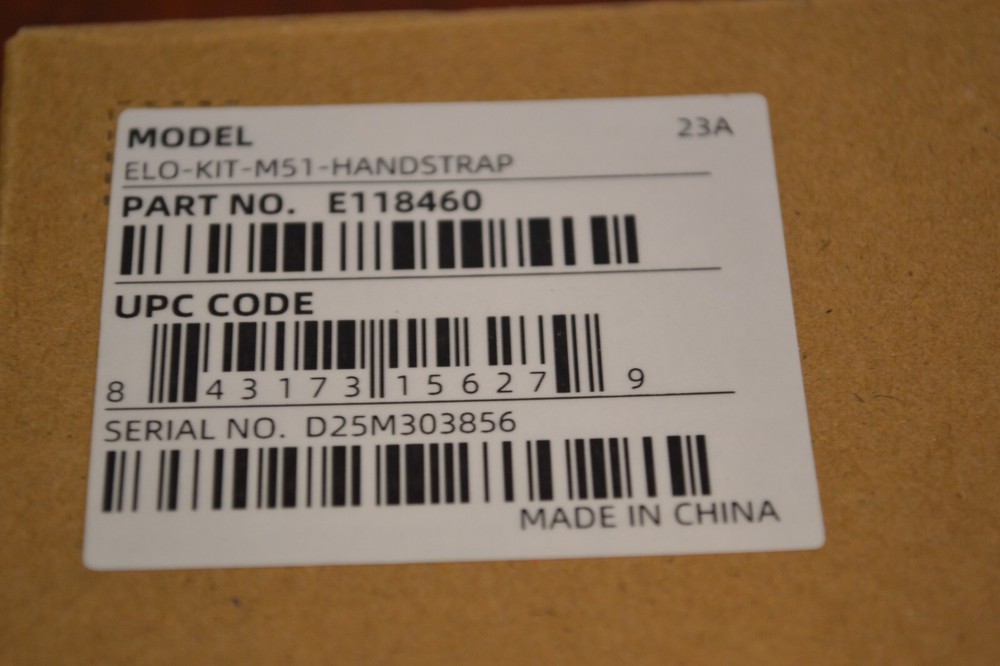 Elo Touch Solutions KIT-M51-Handstrap E118460