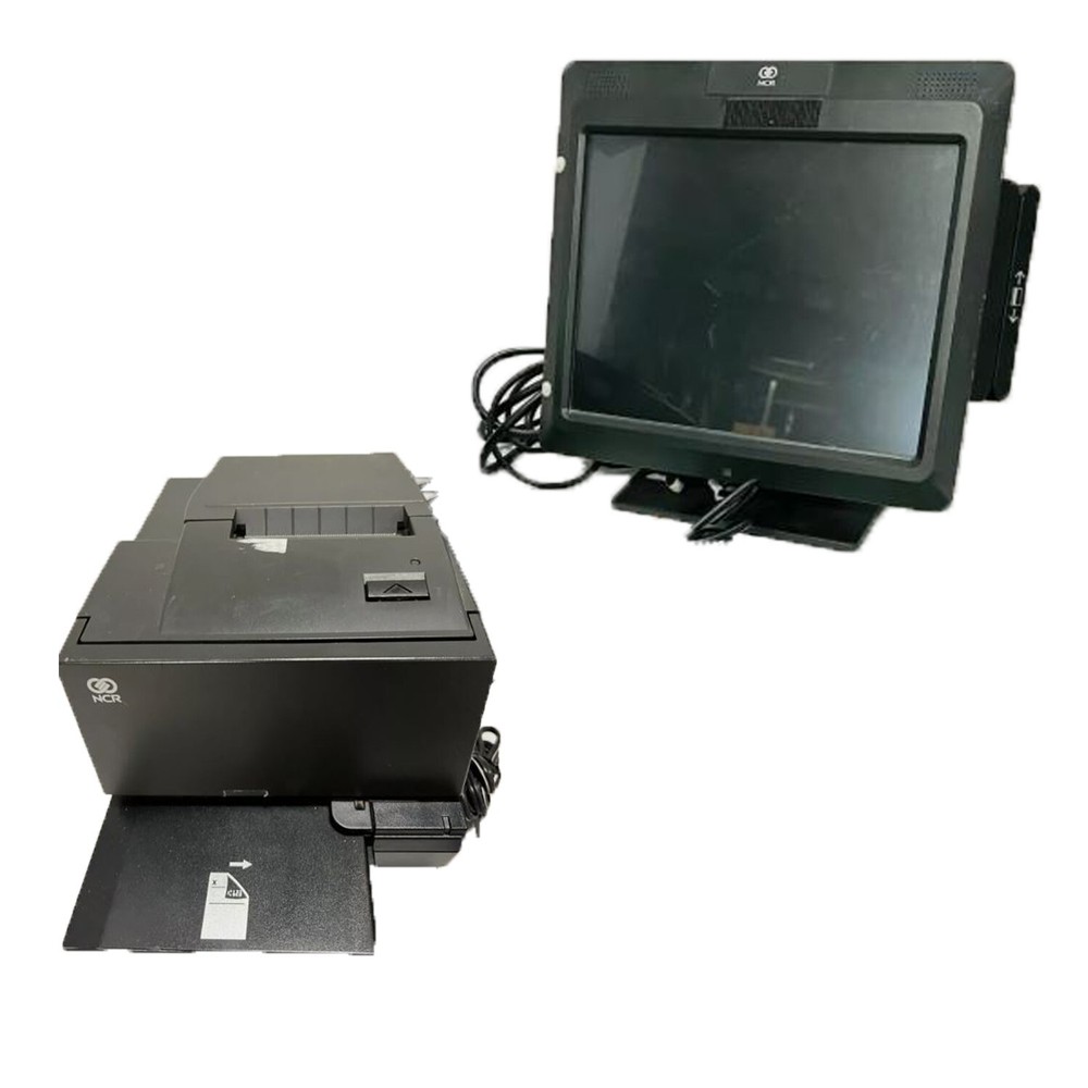 POS Touchscreen Retail System NCR with Receipt Printer