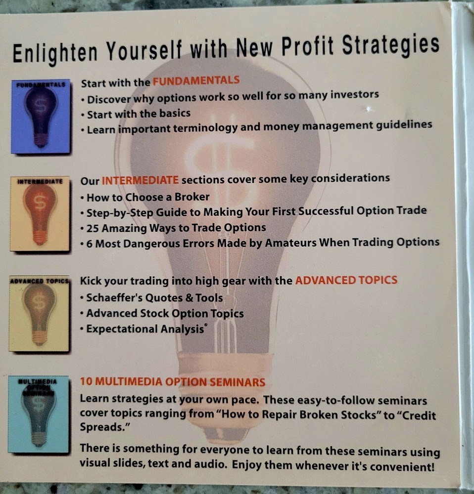 Bernie Schaeffer's Options 101 CD