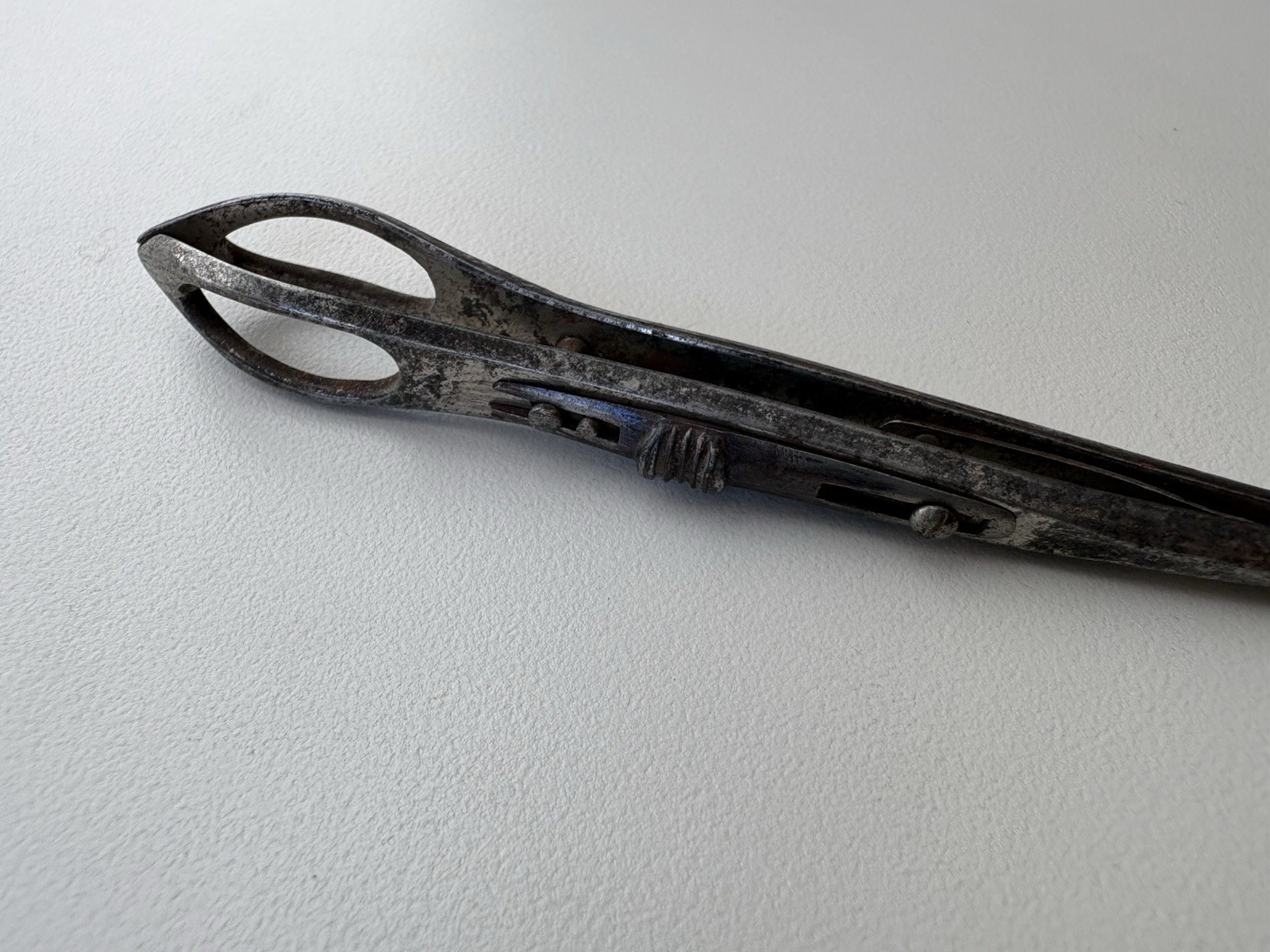 Antique A.L. Hernstein NY Forceps Tweezers Civil War Era Surgical Medical Tool