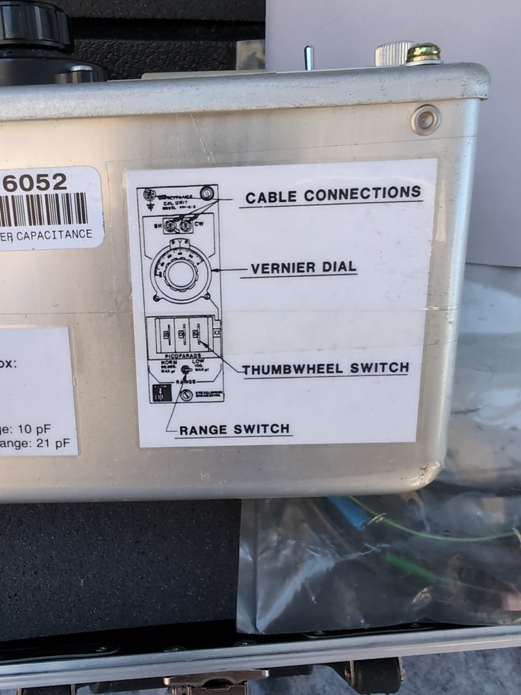 Drexelbook Portable Calibration System Capacitance Box Model Number 401 1820...