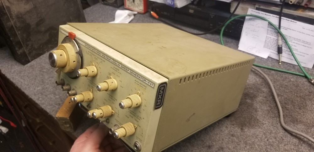 Interstate F47 Sweep Function Generator High Voltage Log/Lin Free Shipping