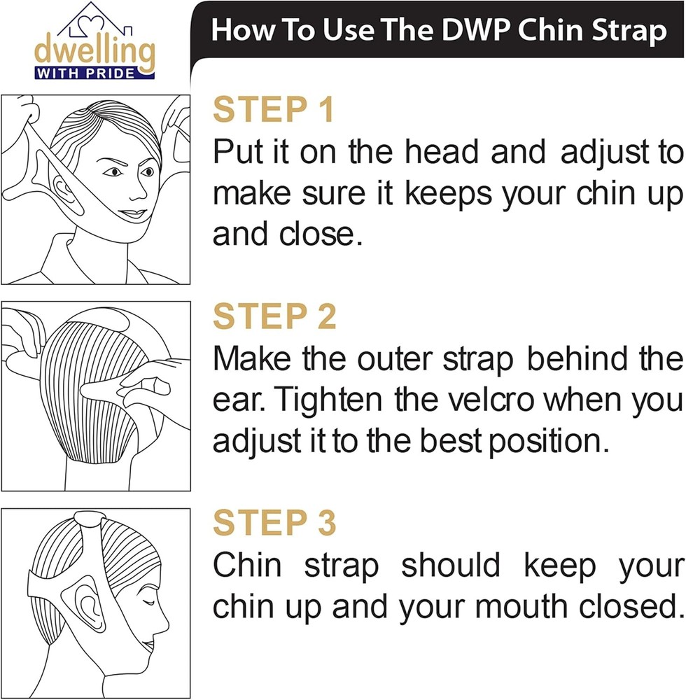 Anti-Snore Chin Strap for CPAP Users