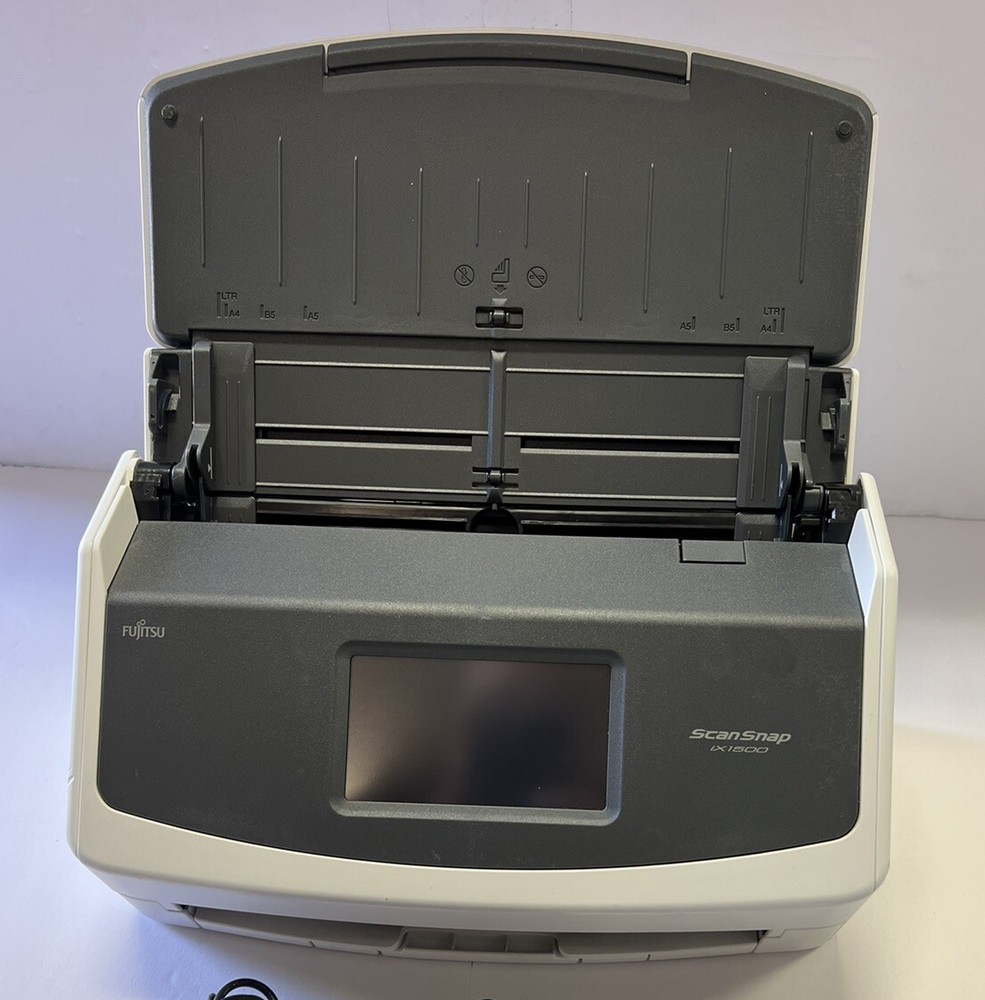 Fujitsu ScanSnap iX1500 Color Duplex Document Scanner Touch Screen