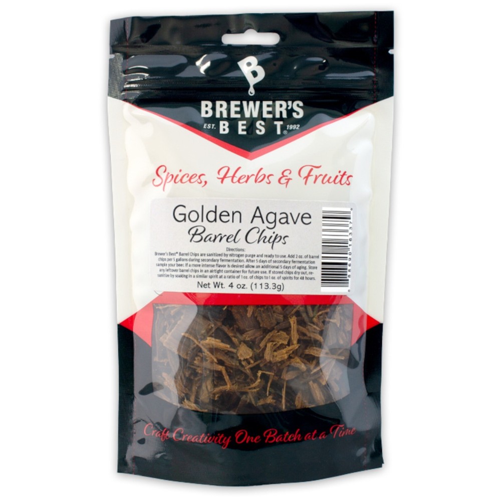 Tequila (Golden Agave) Barrel Chips, 4oz
