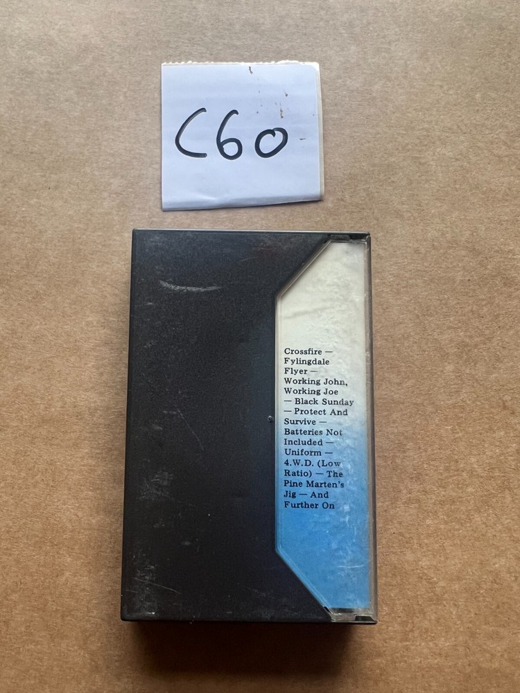 Jethro Tull Chrysalis Cassette Tape
