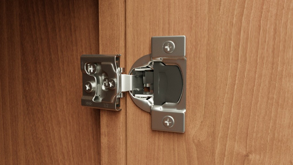 Berta 1/2" Overlay Soft Closing Face Frame Cabinet Door Hinges (100 pack)