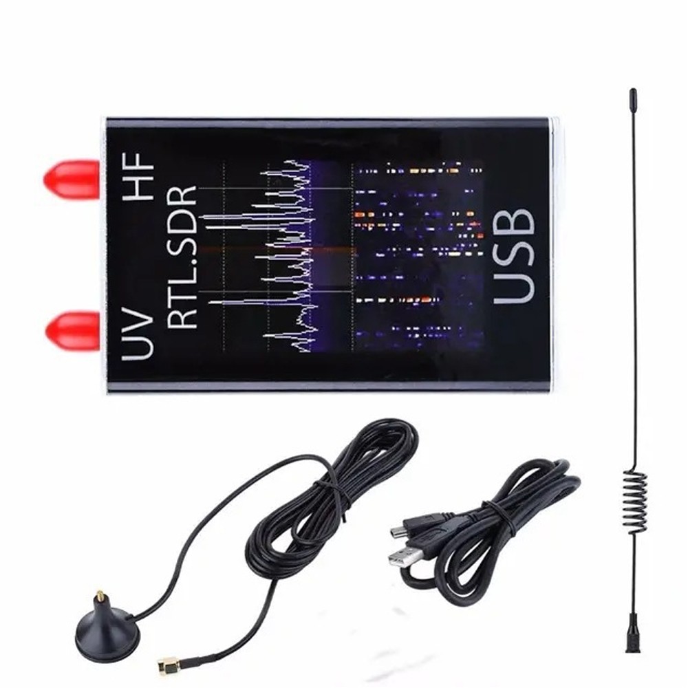 UV HF RTL-SDR USB Tuner Receiver/R820T+8232 Ham Radio 100KHz-1.7GHz Full Band