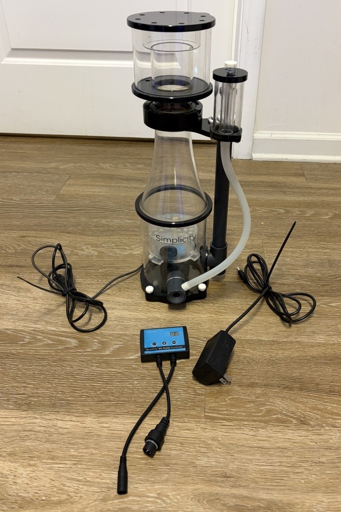 Simplicity 120DC Protein Skimmer w/ DC Controller For Reef Aquariums