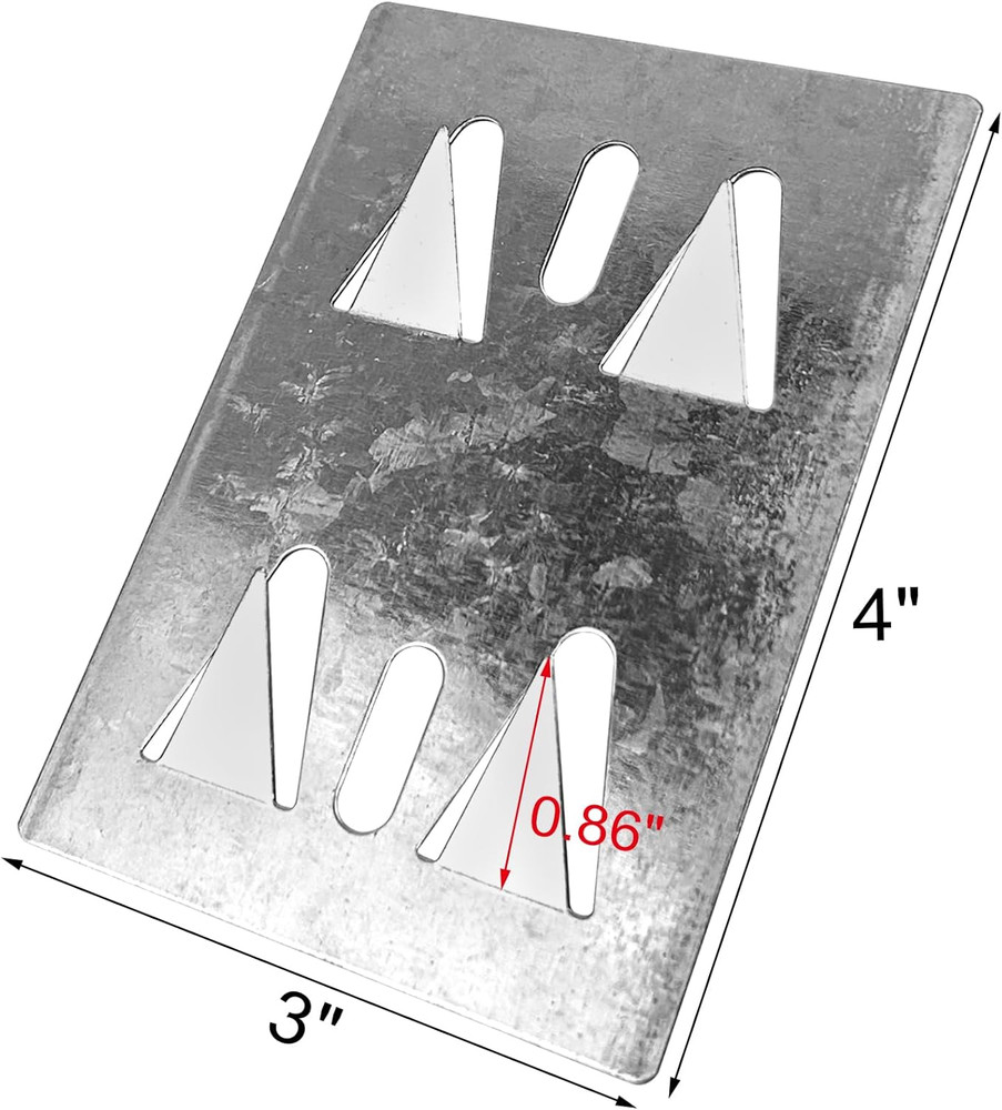 30 Pcs Surface Mount Impaler Acoustic Panels Push-On Acoustic Panel Mounting