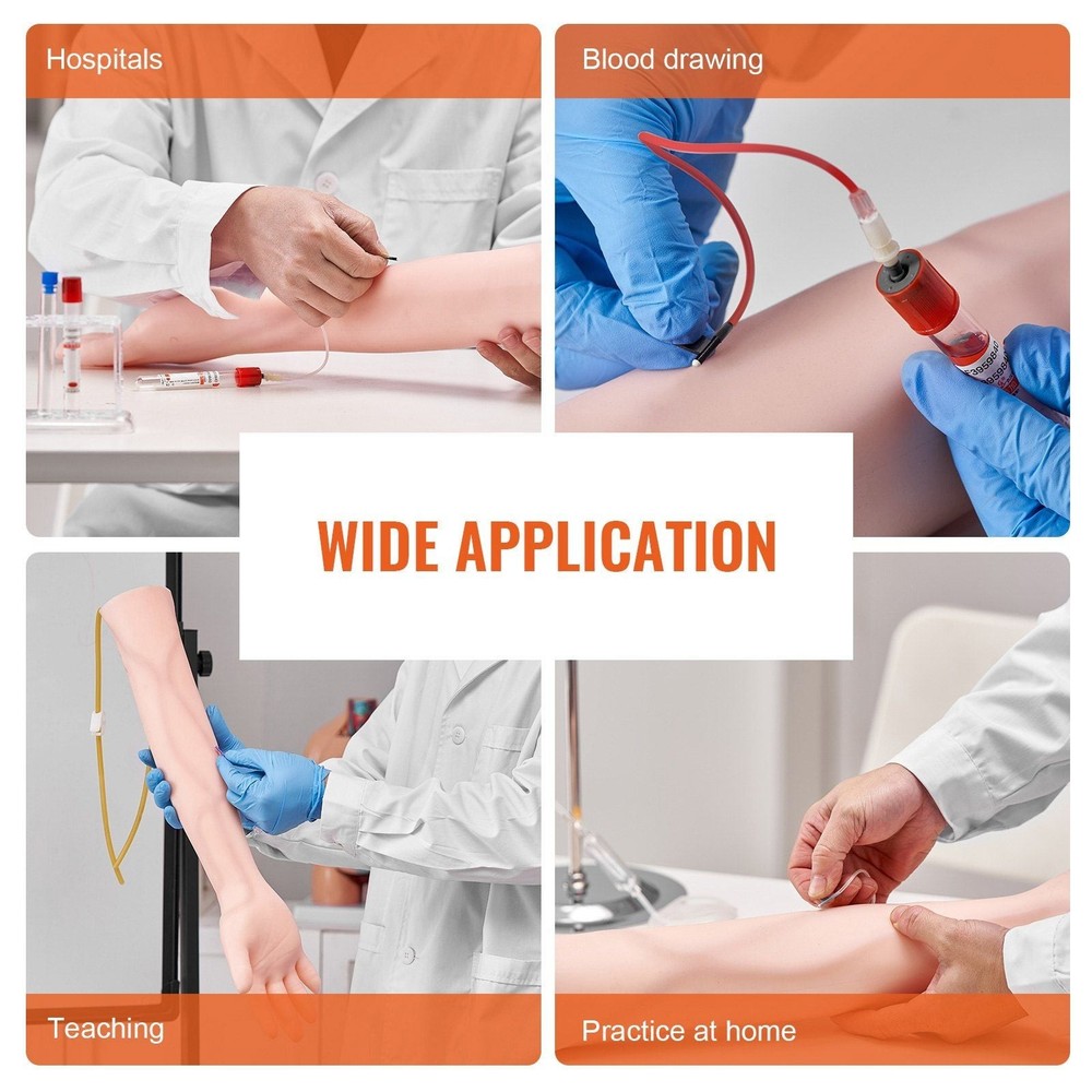 Phlebotomy Practice Kit, IV Venipuncture Intravenous Training Kit, High