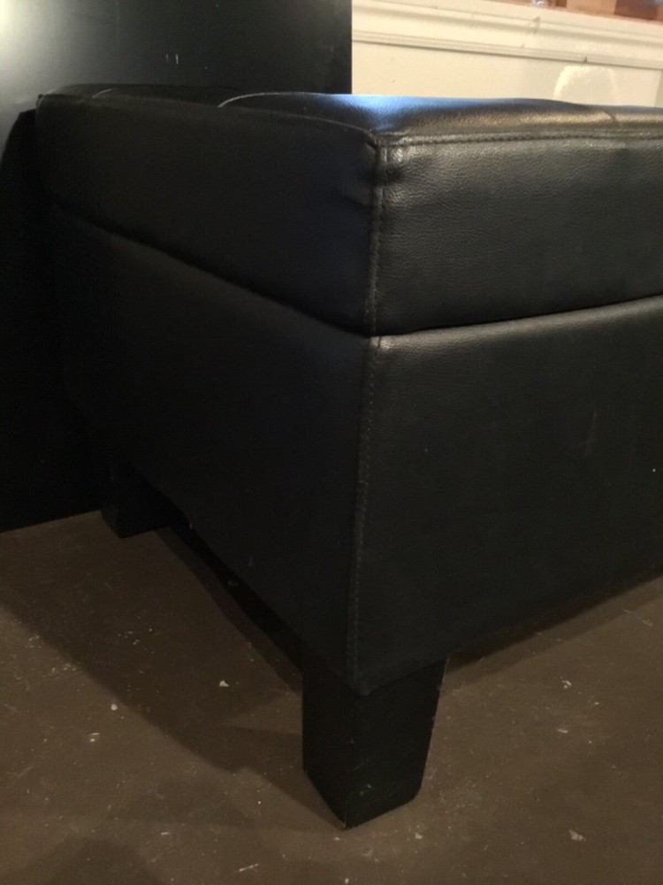 Bench openable dark brown for room