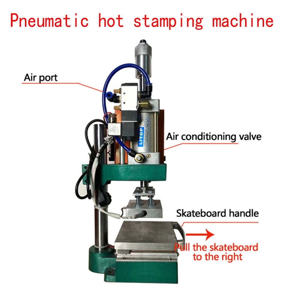 Stamping Machine Streaming Numbering Machine Pneumatic Automatic Roll Paper