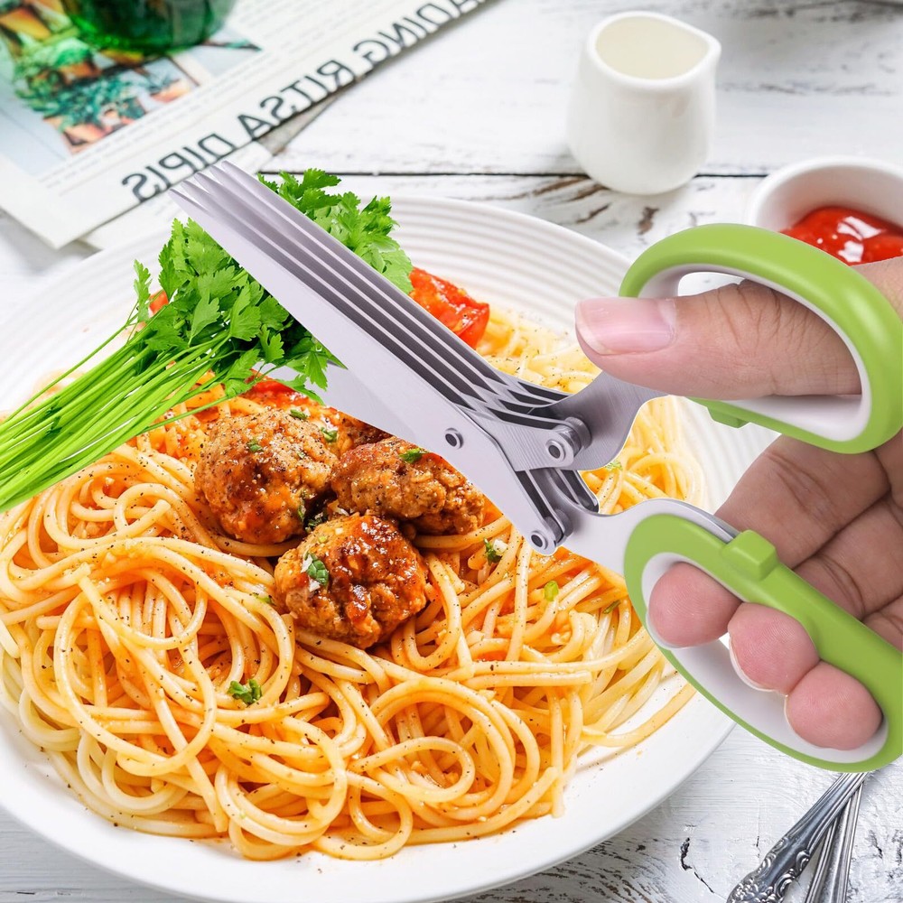 Tijera Para Cocina Multifuncional 5 Hojas Multipurpose kitchen scissors