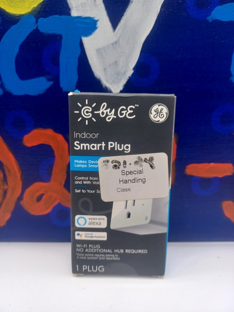 GE 93103491 Smart Plug - White NEW OPEN BOX