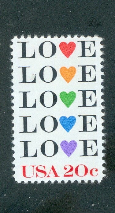 US 2072 Love 20c Mint never hinged