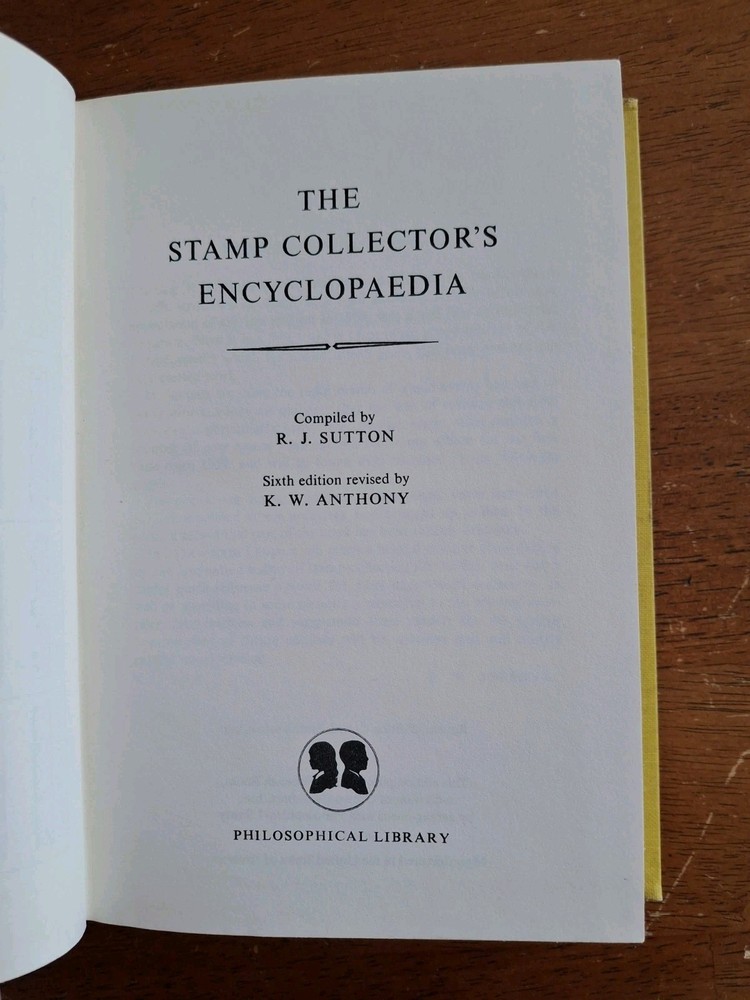 The Stamp Collector's Encyclopedia 6th edition hardcover by R.J. SUTTON