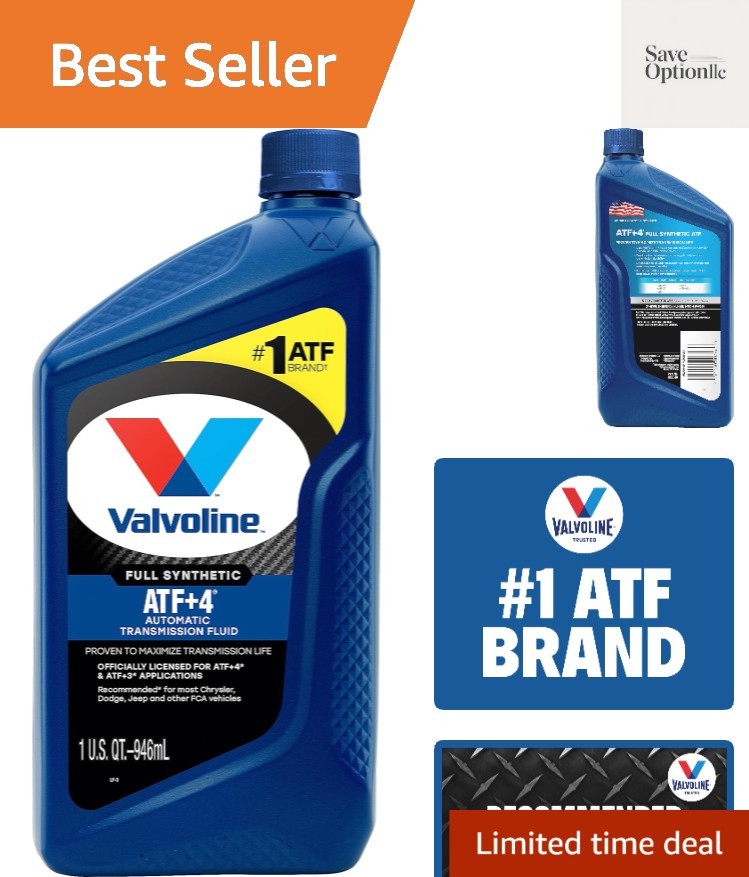 ATF 4 Full Synthetic Automatic Transmission Fluid 1 Quart