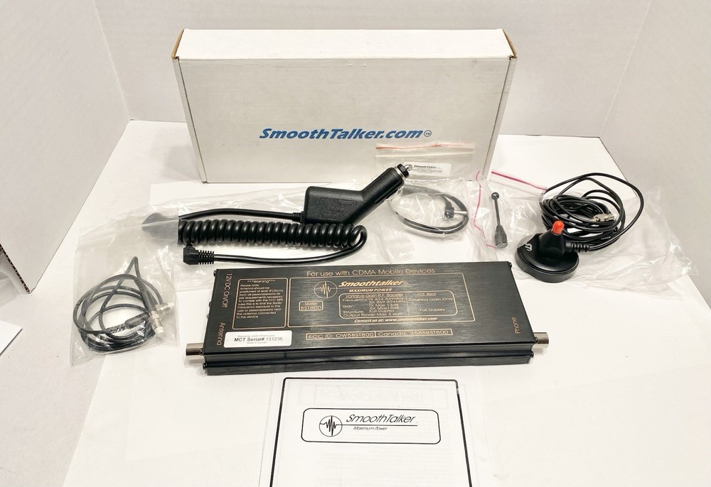 SmoothTalker BST800 Cellular Booster Amplifier