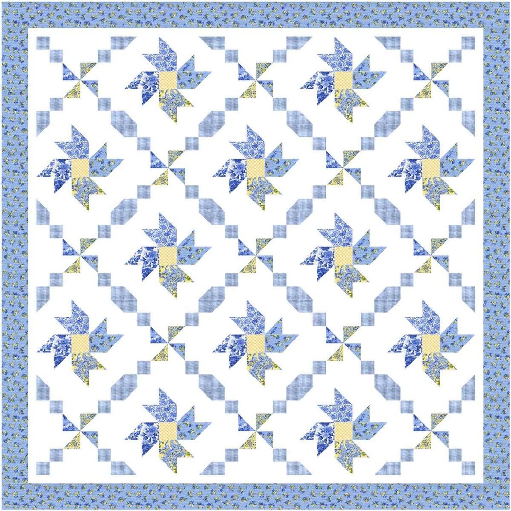 Pinwheel Swirl Quilt Pattern PASTRY SHOP DESIGN
