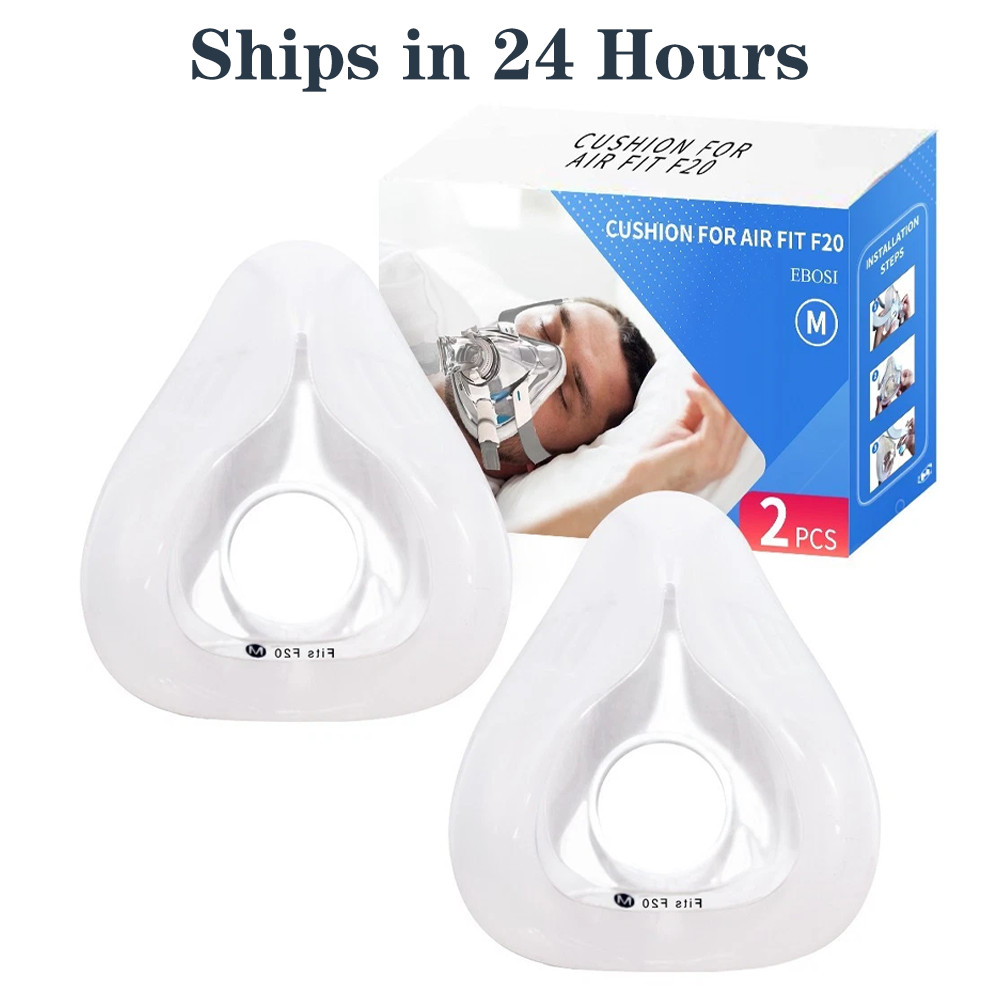 NEW 2-Pack Fit For AirFit F20 Full Face Replacement Cushion - Medium