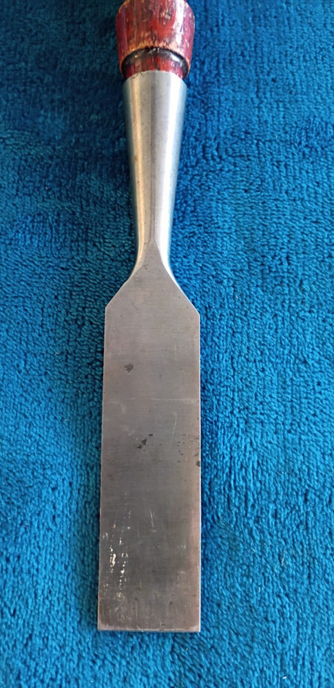 Marked Stanley No. 750 1” Socket Chisel Excellent Condition.