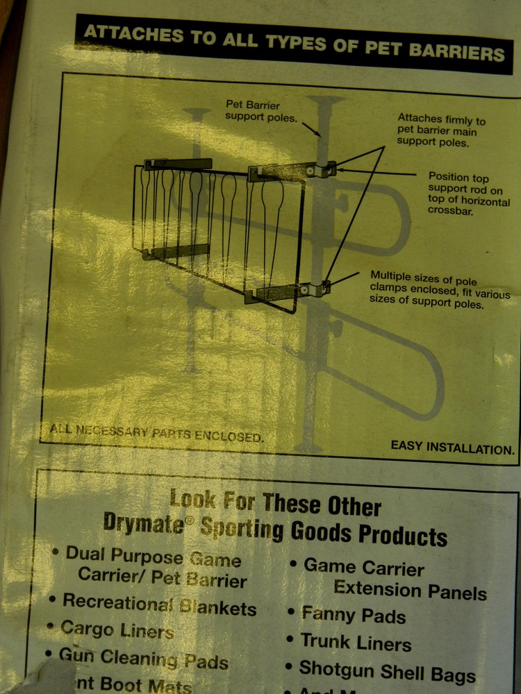 Drymate Game Carrier Conversion Kit- GC-CK