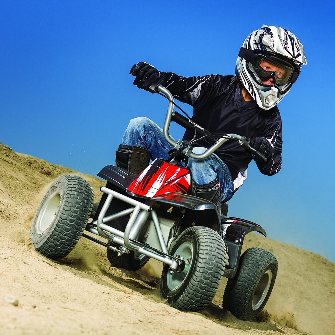 24 Volt Battery Pack for Razor Dirt Quad (7 Ah, w/ Harness) - Replacement Set