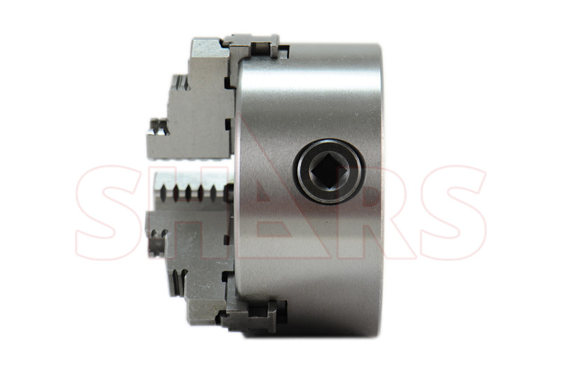SHARS 5" 3Jaw Reversible Jaw Self-Centering Lathe Chuck+.003” TIR Certificate L[