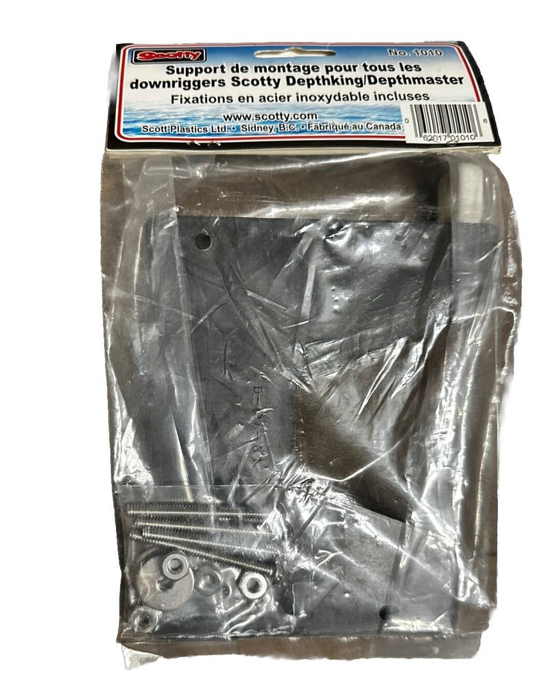 New Mounting Bracket, Downrigger Scotty Inc. 1010
