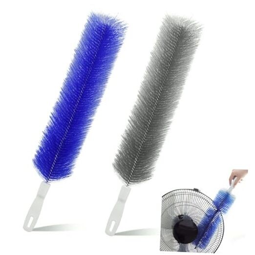 Pcs Cobweb Duster, Bendable Fan Duster, Plastic Fan Cleaner 2 2