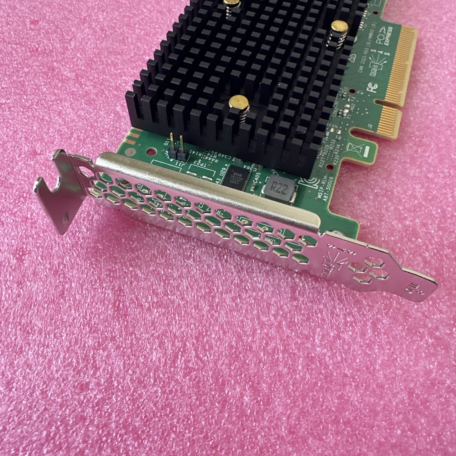 LSI 9400-16i PCIe 3.1 x8 NVMe SAS SATA Tri-Mode HBA Controller ✅ Low Profile