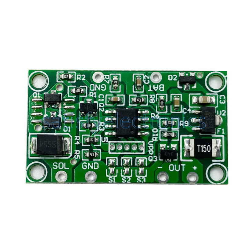 3.7V solar lawn light controller 6V12V solar column headlight controller