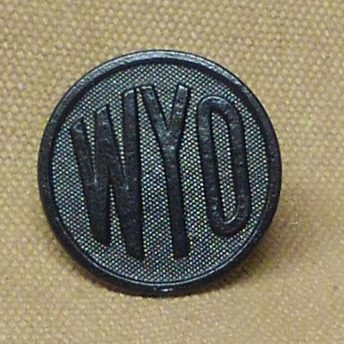 WWI Wyoming Collar Disk