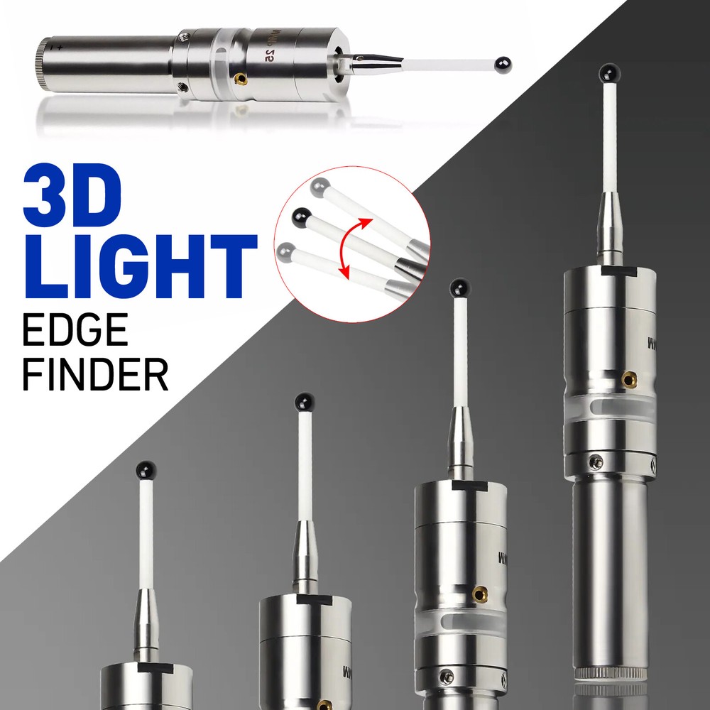 3D Light Precision Electronic Edge Finder CNC Lathe detection Sensor 0.001mm