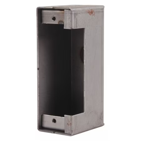 Keedex K-Bxes2 Weldable Gate Box, Silver, 2-3/8" W
