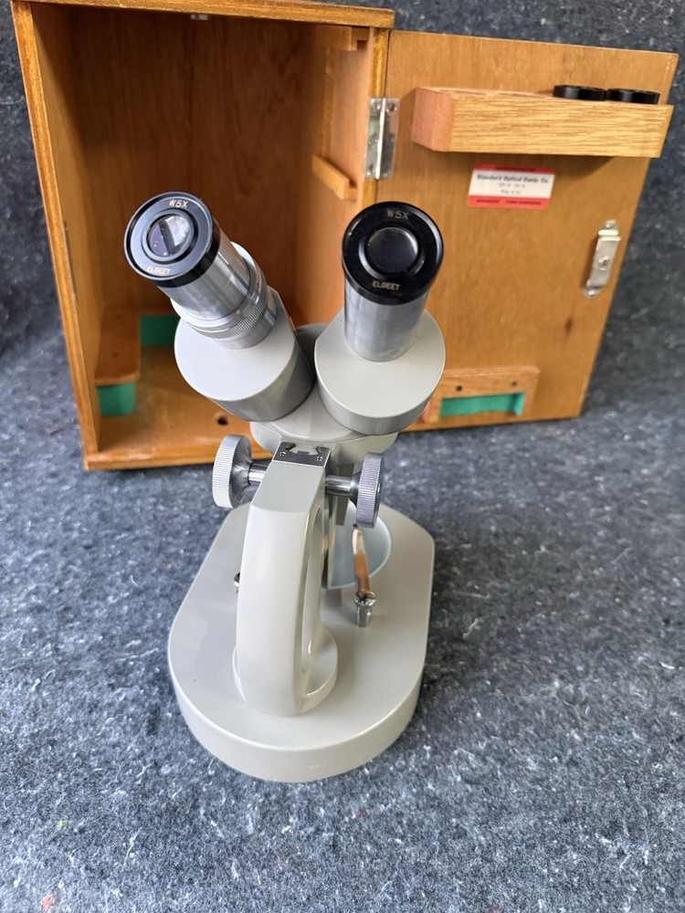 Elgeet No. 58523 Vintage Stereo Microscope