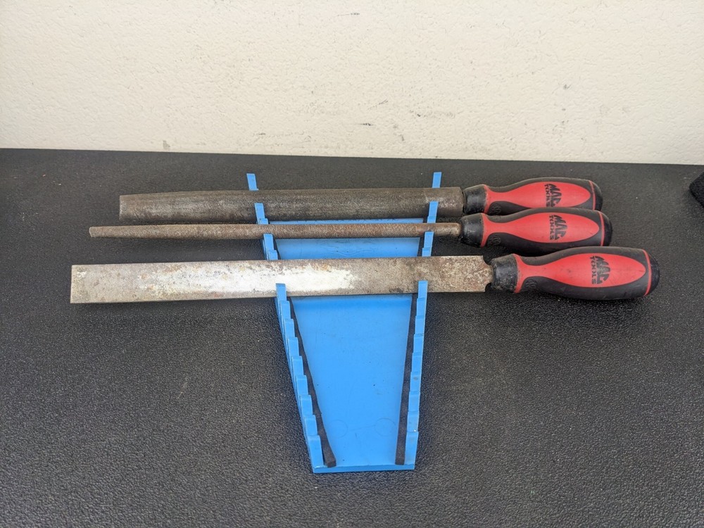 #bk336 Mac Tools 3-PC. Comfort-Grip Combination Bastard-Cut File Set