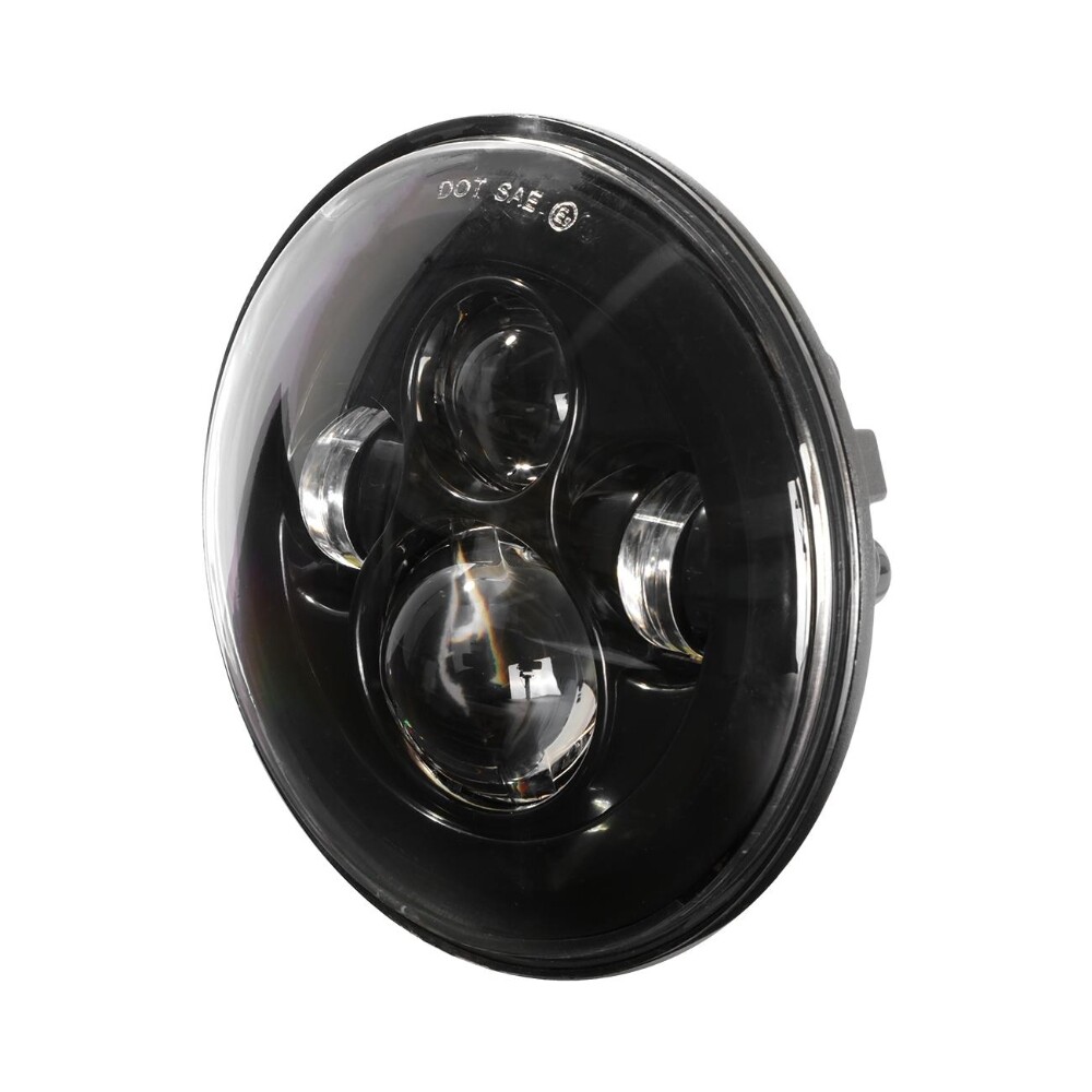 7'' LED Headlight + Mount Trim Ring for Harley Softail Springer EFI FXSTSI