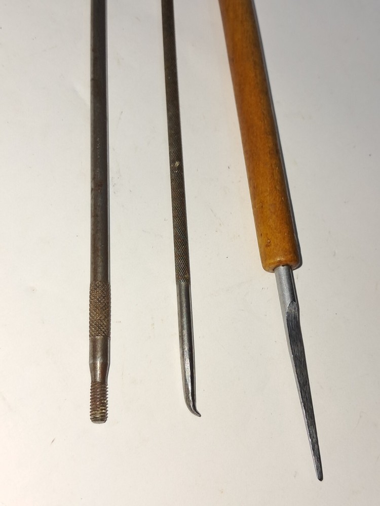 Small Metal Tool Box With Misc. Tools & Parts (s)