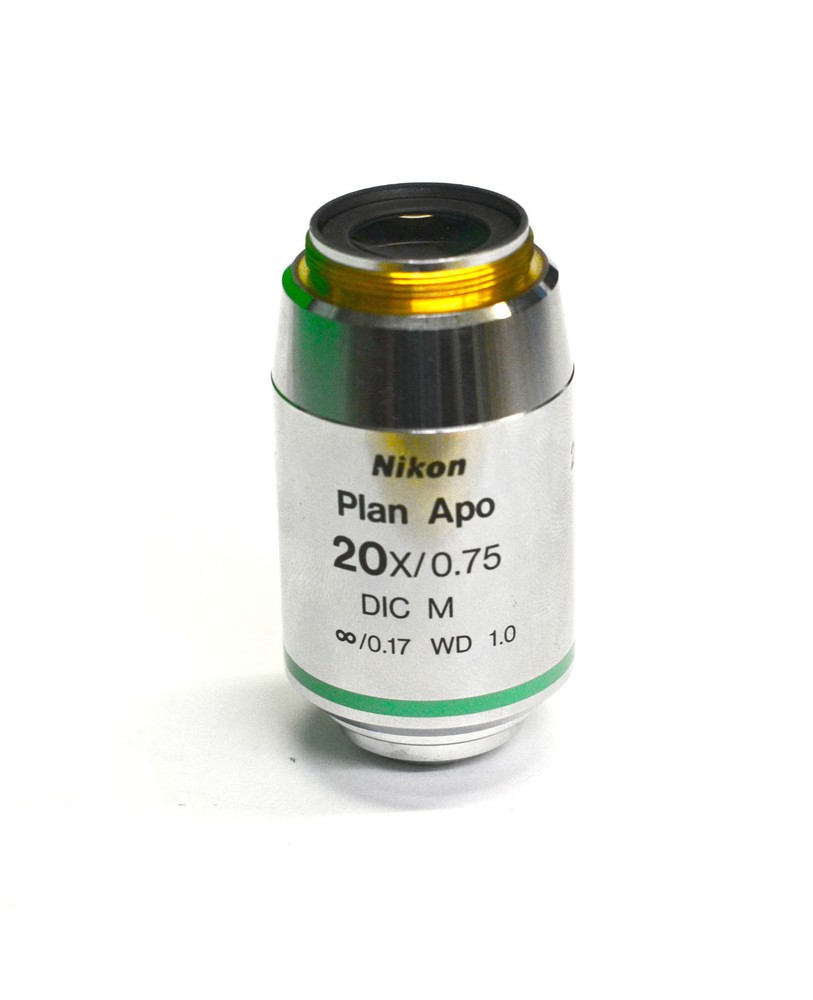 Nikon PLAN APO 20x /0.75 DIC M WD 1.0 ∞/0.17, infinity corrected objective