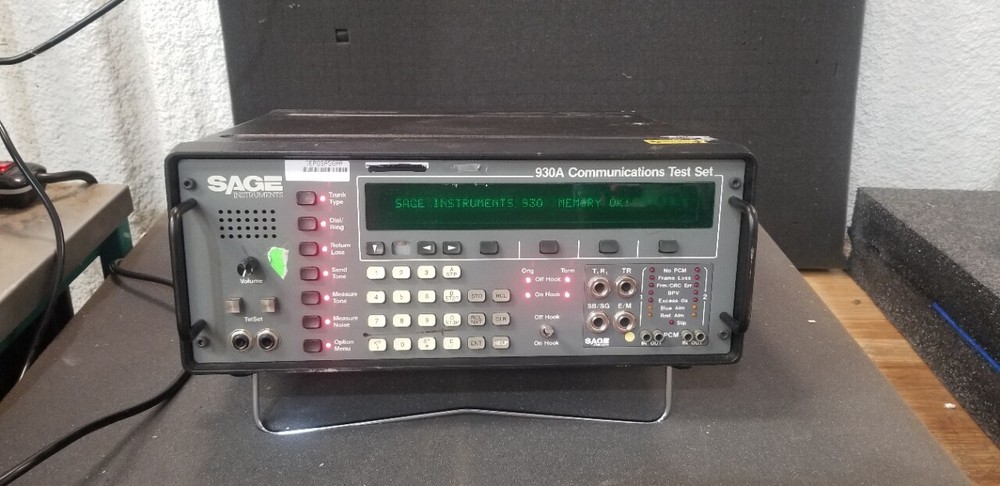 SAGE 930A Communications Test Set Unit F