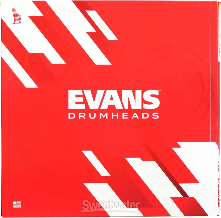 Evans Hybrid Grey Marching Drumhead - 13 inch
