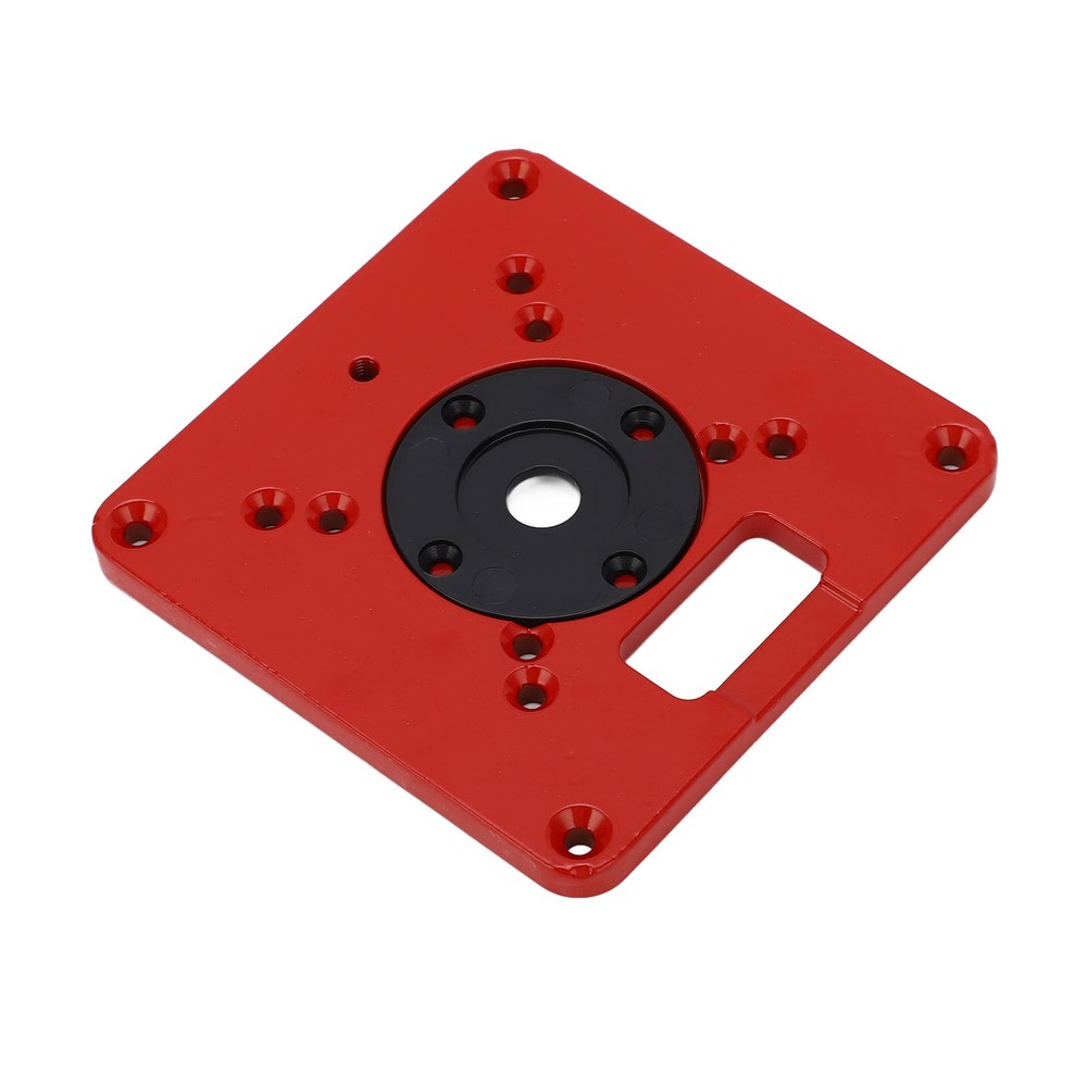 Universal Router Table Insert Plate For Precise Alignment In Woodworking
