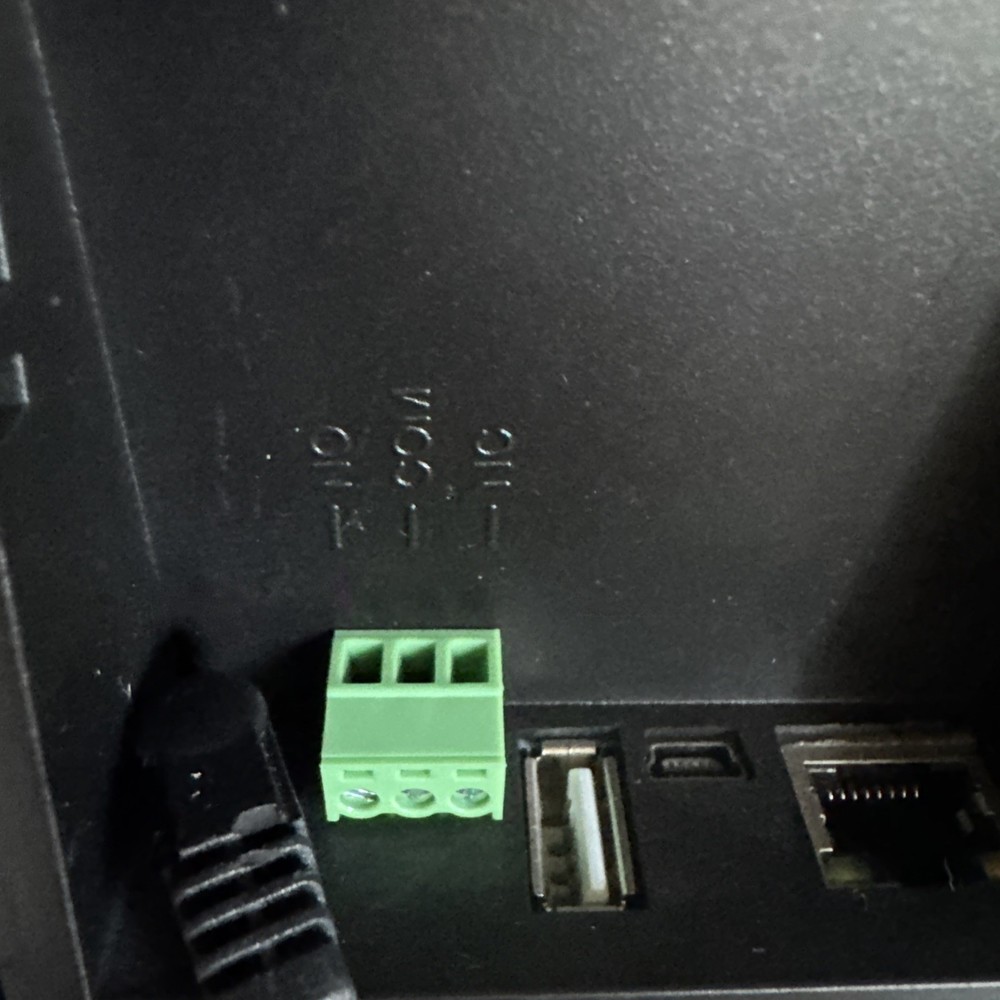 Paychex PX3500 Time Clock Biometric Fingerprint Reader Mounting Bracket & Cards