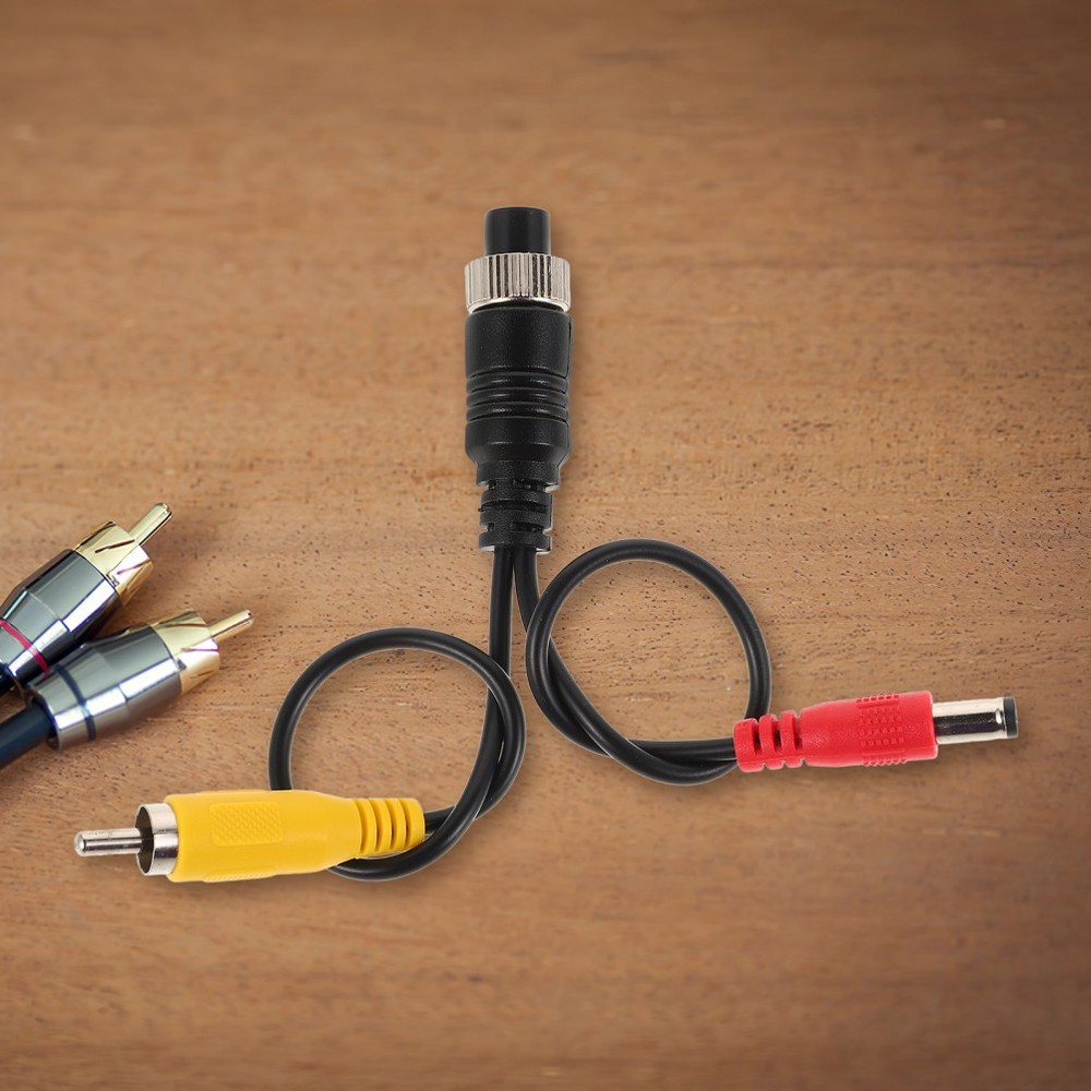 Video Cable Adapter Backup Camera Harness Can Rotation System Rack Cables