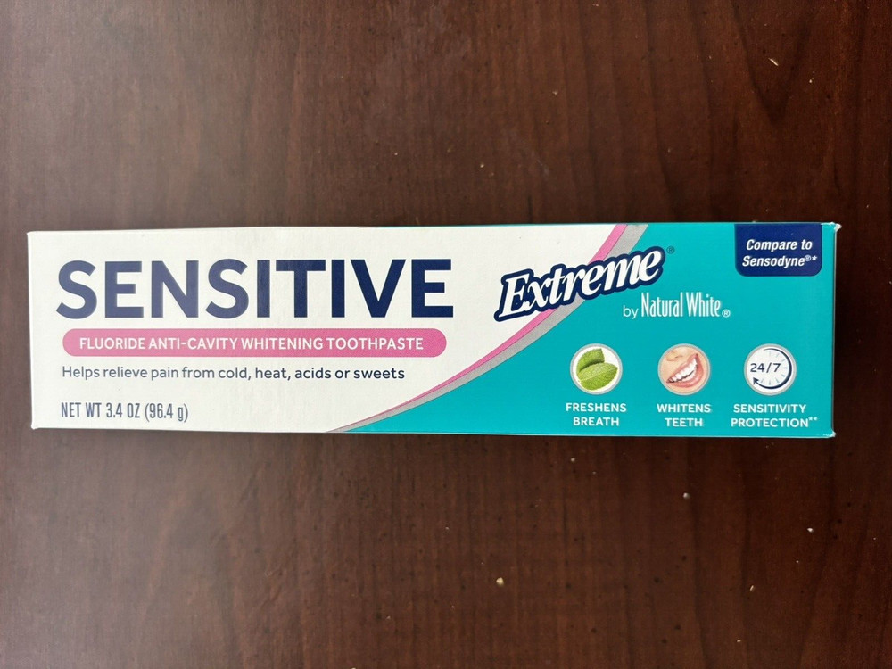 2 Sensitive Toothpaste Extreme by Natural White