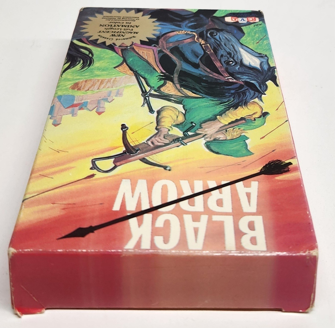 Rare Vintage 80’s Animated "BLACK ARROW" VHS Australian Release Free Shipping